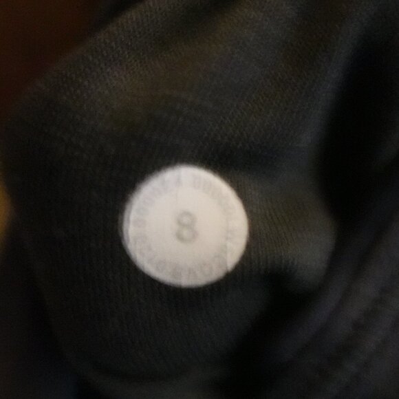 Lululemon Align Pant 25” Diamond Dye Pitch Grey Graphite Grey Women’s Size 8 - Picture 10 of 11